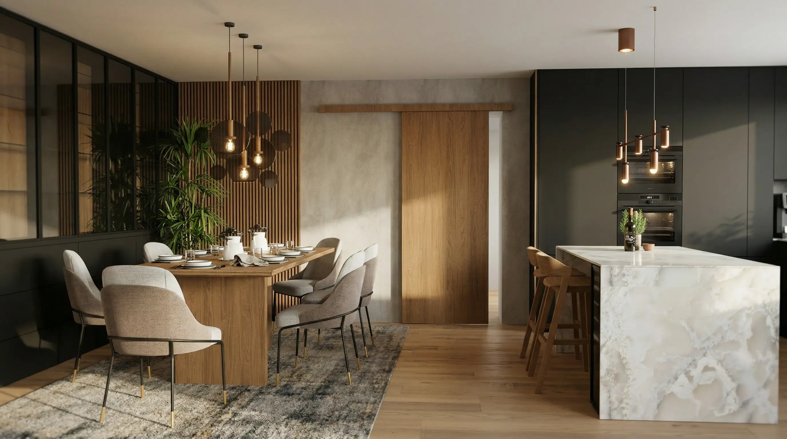 Fotorealistická vizualizace interiéru