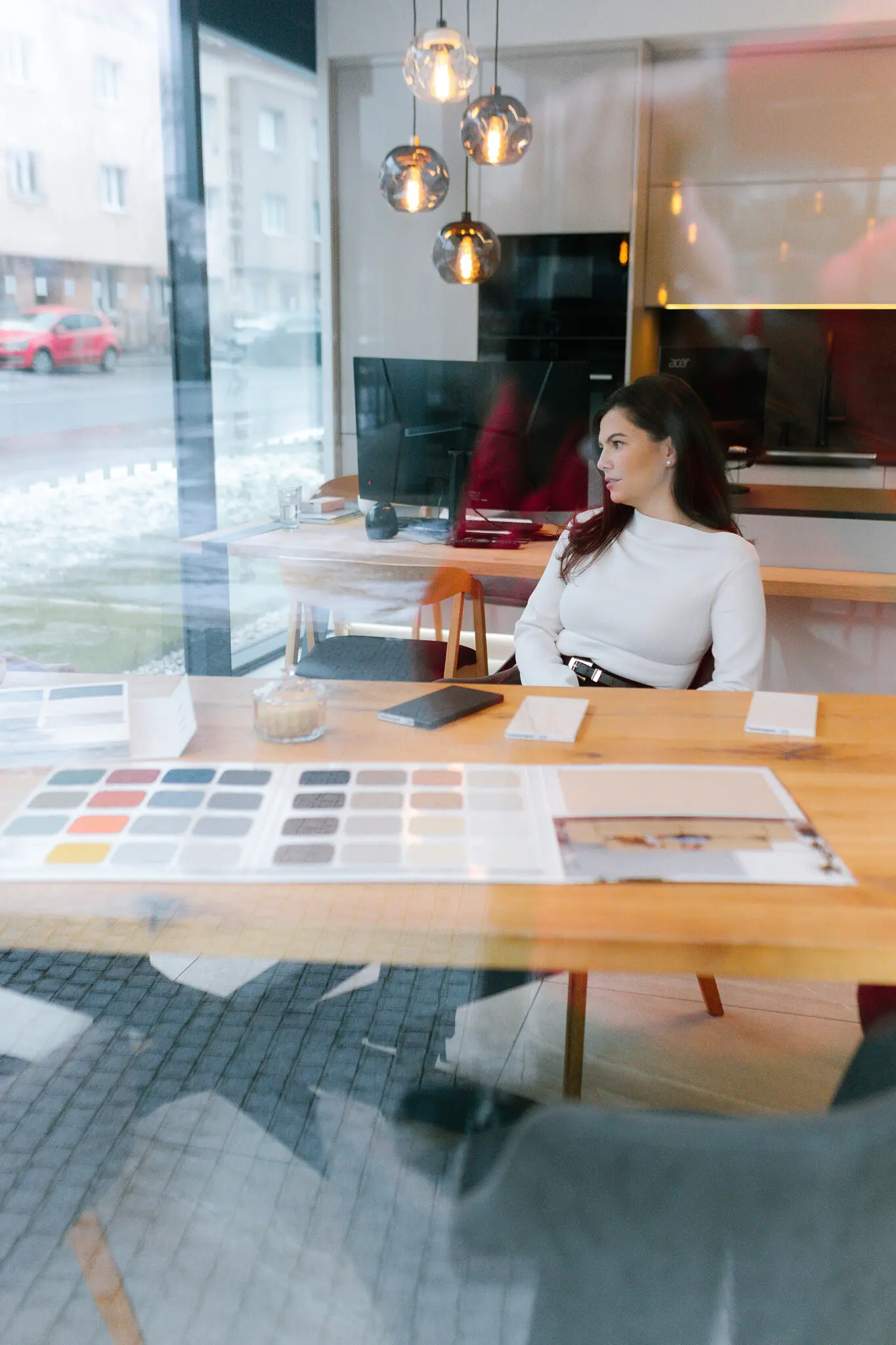 Showroom návrhu interiéru