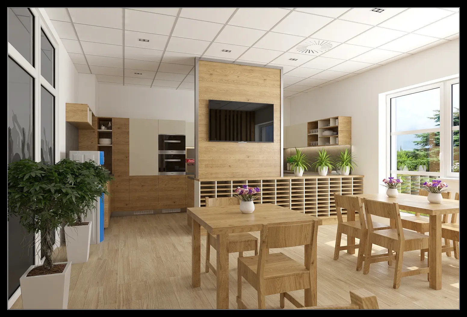 Denní místnost pro řidiče