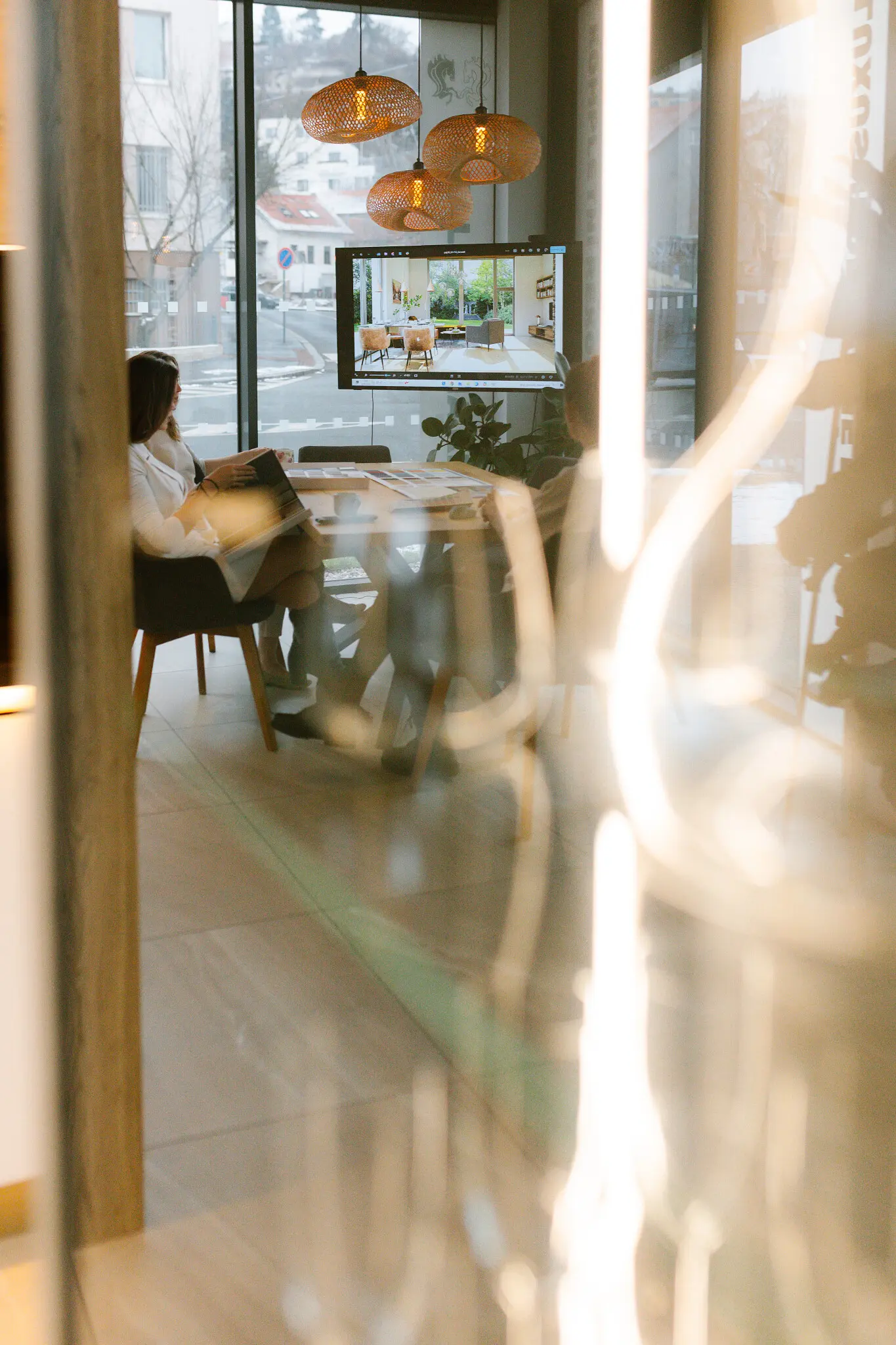 Showroom návrhu interiéru