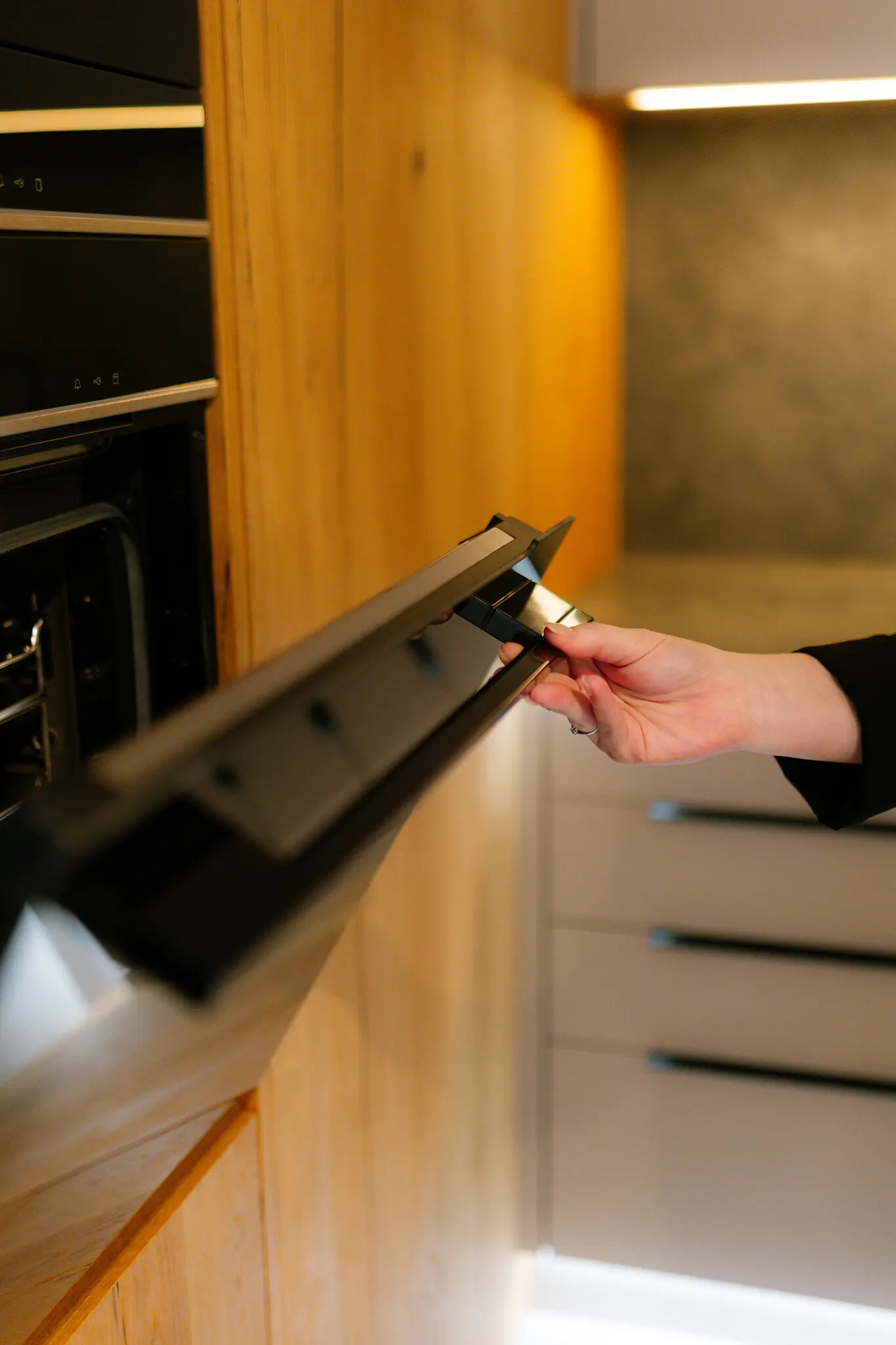 Detail vestavěných spotřebičů